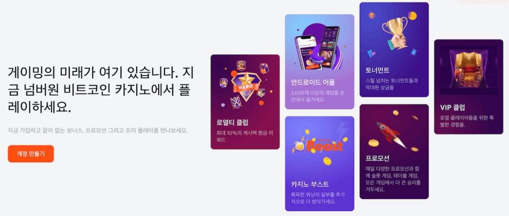 Bitcasino.io South Korea online casino
