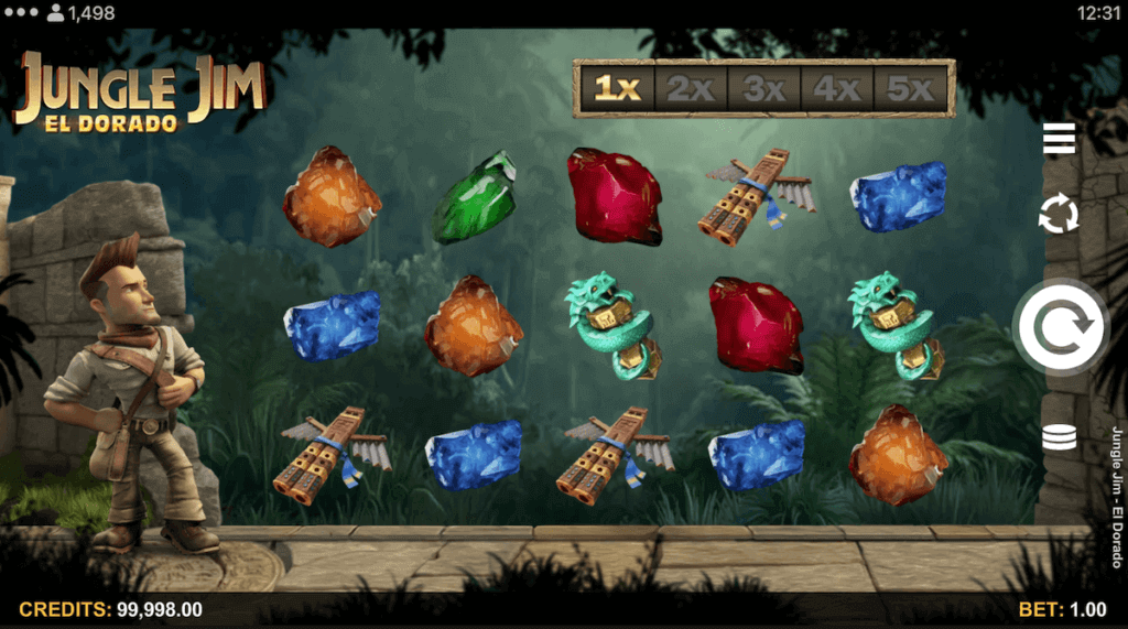 정글짐 엘도라도Jungle Jim El Dorado  Microgaming 슬롯게임 무료스핀