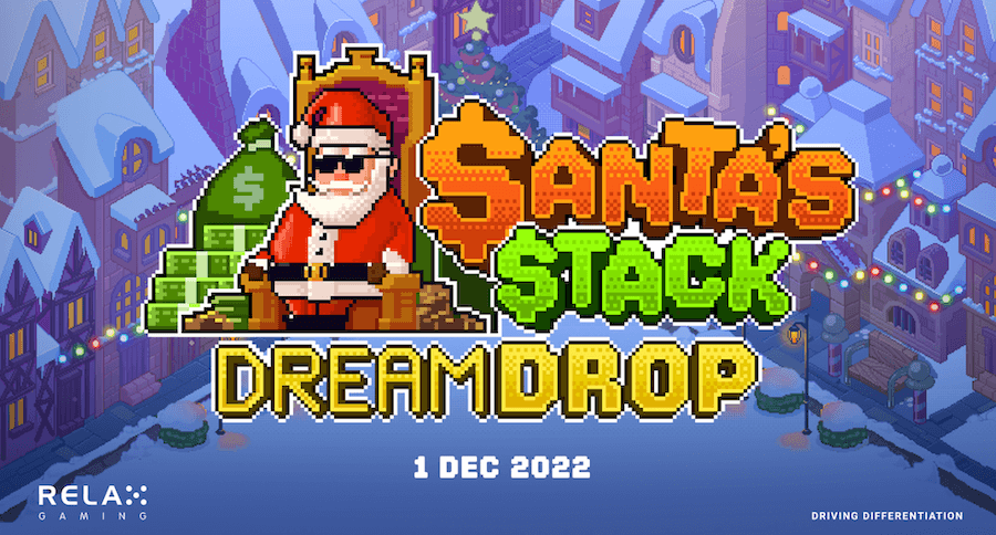 한국 온라인 카지노 뉴스 릴렉스 게이밍 잭팟슬롯  Santa's Stacks Dream Drop 