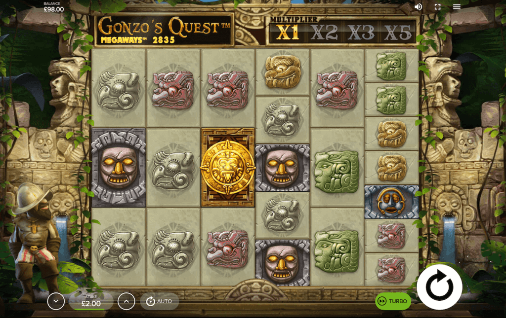 곤조의 퀘스트 gonzo's quest 인기 슬롯게임  