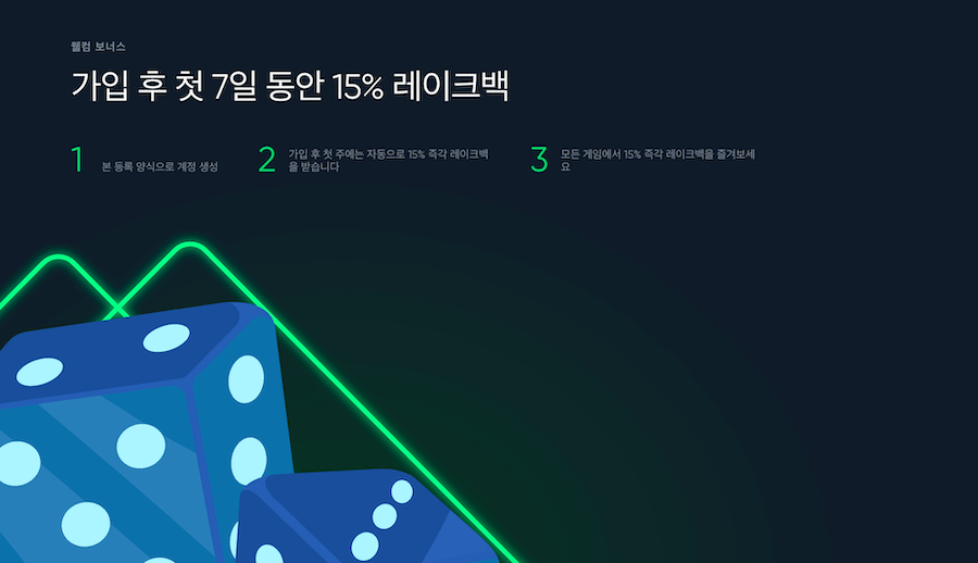 한국 온라인 카지노 Gamdom 감돔카지노 환영보너스 가입보너스 레이크백 캐시백