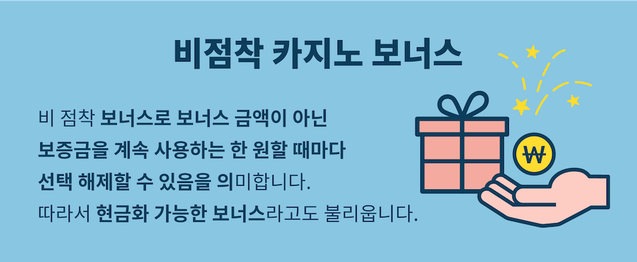 한국 온라인 카지노 비점착 보너스 카지노 현금 보너스 현금 카지노