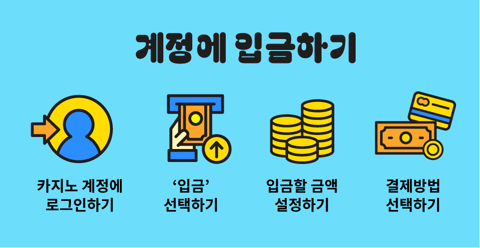 한국 온라인 카지노 입금 방법 카지노 보증금 입금하기 카지노 사이트 추천 카지노 입출금 방법